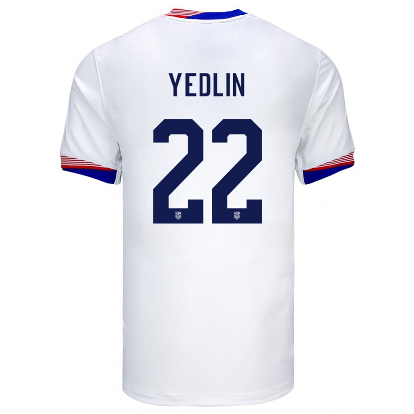 Kandiny Deti Americké Deandre Yedlin #22 Biely Dresy Hazai Csapatmez 24-26 Triĭká