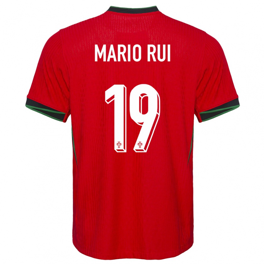 Kandiny Ženy Portugalsko Mario Rui #19 Červená Dresy Hazai Csapatmez 24-26 Triĭká