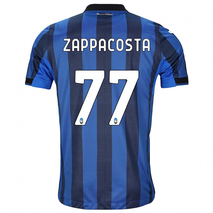 Kandiny Deti Davide Zappacosta #77 Čierna Modrá Dresy Hazai Csapatmez 2023/24 Triĭká