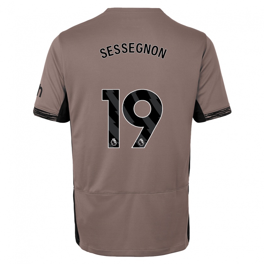 Kandiny Ženy Ryan Sessegnon #19 Tmavo Béžová Dresy Tretia Csapatmez 2023/24 Triĭká