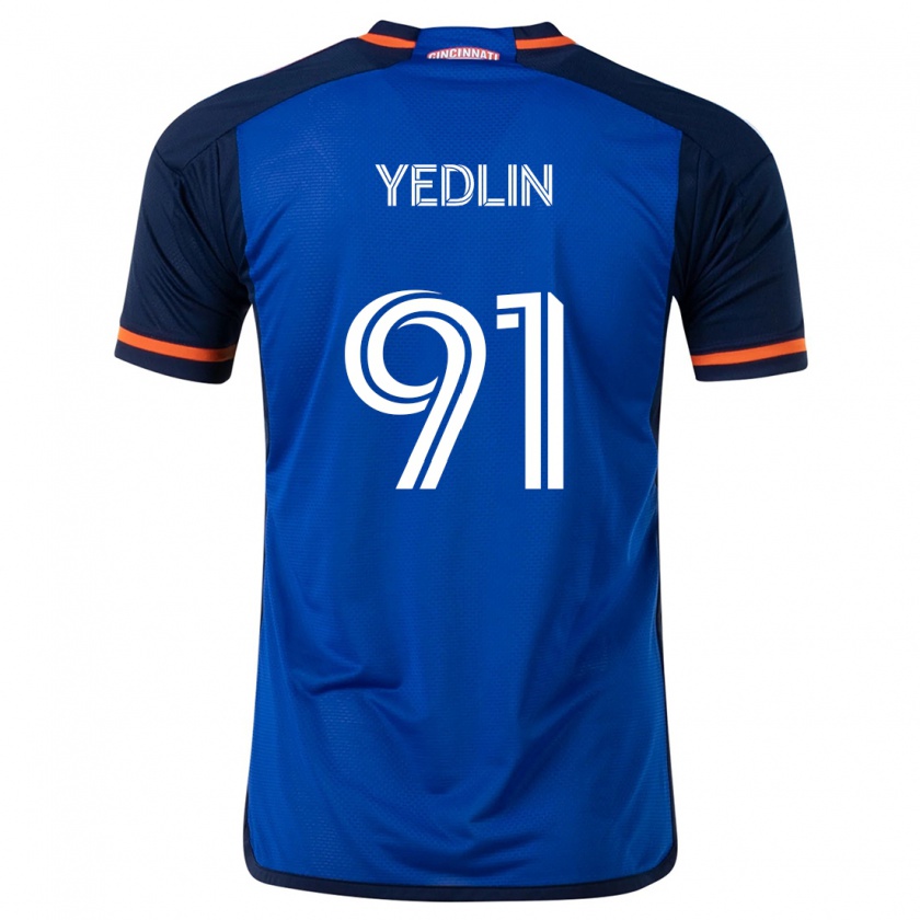 Kandiny Muži Deandre Yedlin #91 Modrá Biela Dresy Hazai Csapatmez 2024/25 Triĭká