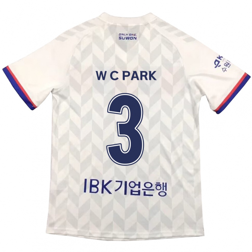 Kandiny Deti Cheol-Woo Park #3 Biela Modrá Dresy Idegenbeli Csapatmez 2024/25 Triĭká