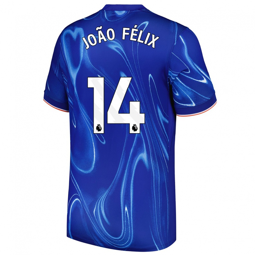 Kandiny Deti João Félix #14 Modrá Biela Dresy Hazai Csapatmez 2024/25 Triĭká