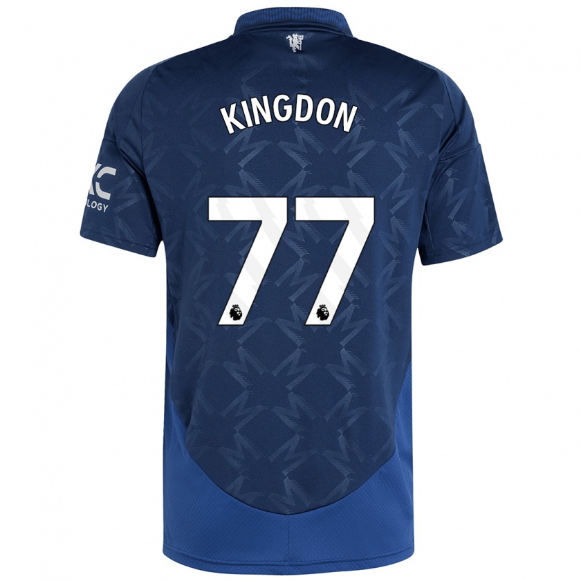 Kandiny Deti Jack Kingdon #77 Indigo Dresy Idegenbeli Csapatmez 2024/25 Triĭká