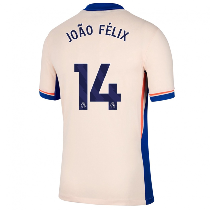 Kandiny Deti João Félix #14 Svetlo Béžová Dresy Idegenbeli Csapatmez 2024/25 Triĭká