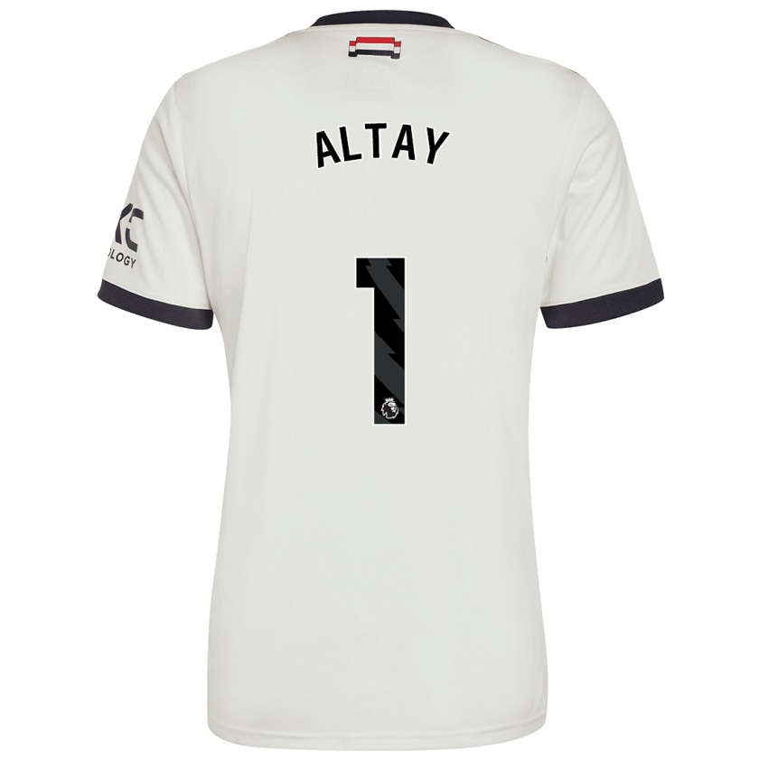 Kandiny Deti Altay Bayındır #1 Off White Dresy Tretia Csapatmez 2024/25 Triĭká