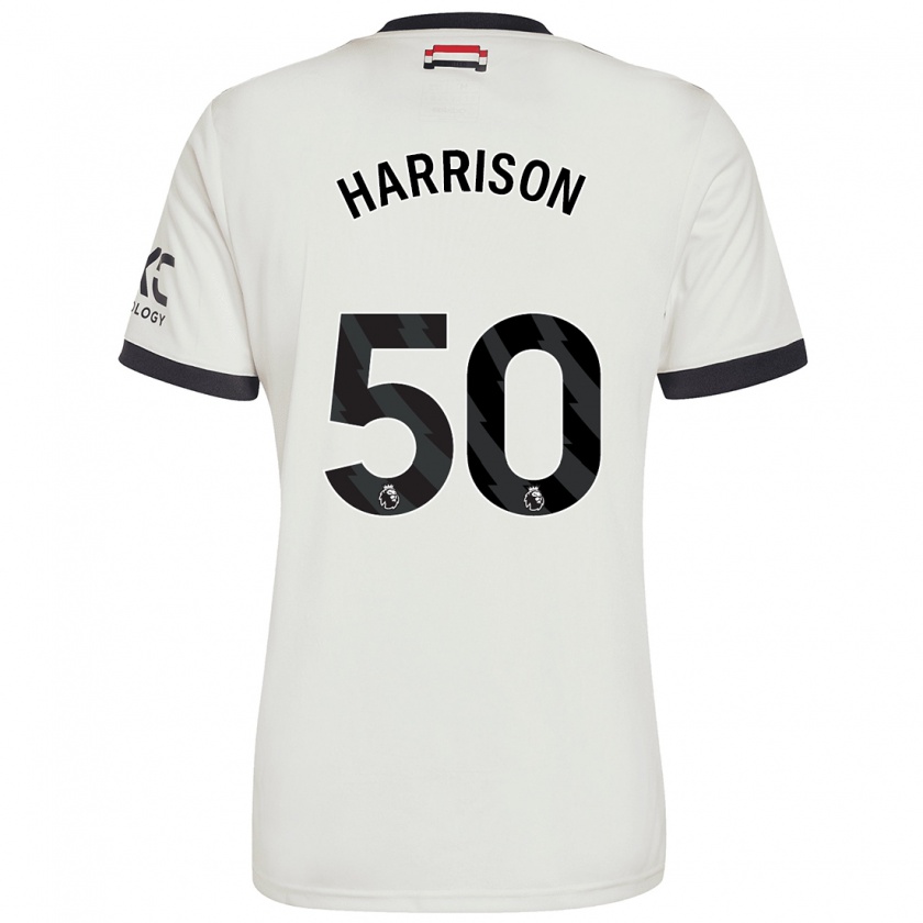 Kandiny Deti Elyh Harrison #50 Off White Dresy Tretia Csapatmez 2024/25 Triĭká