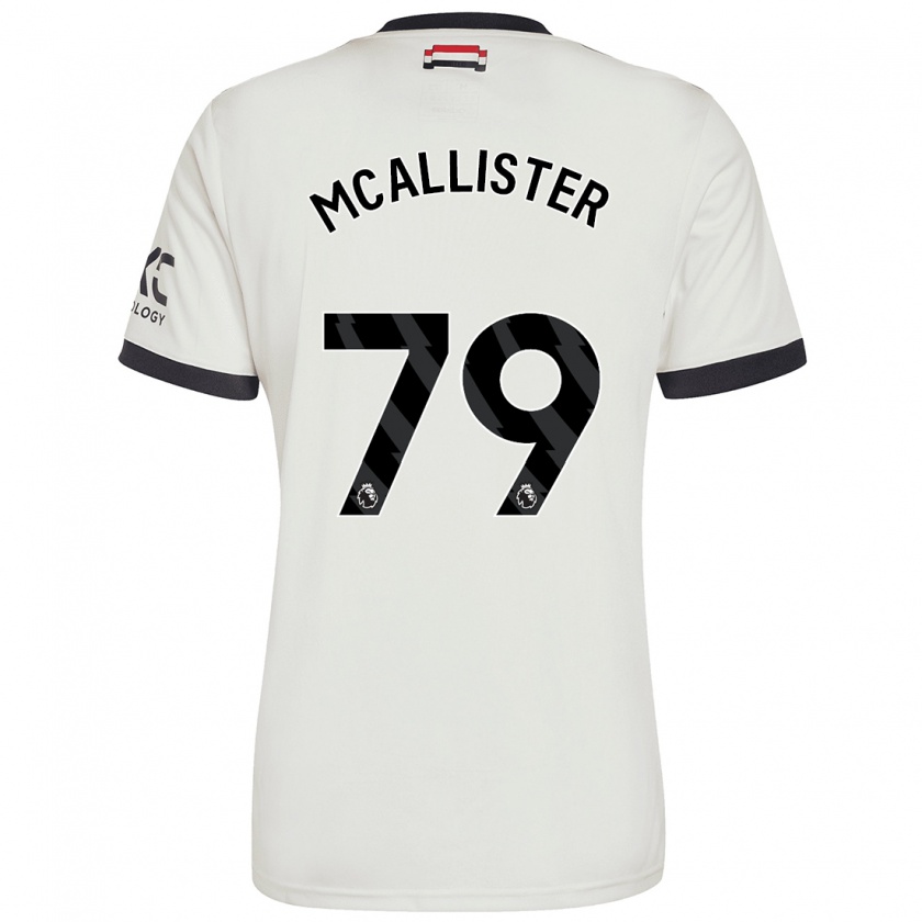 Kandiny Deti Finley Mcallister #79 Off White Dresy Tretia Csapatmez 2024/25 Triĭká