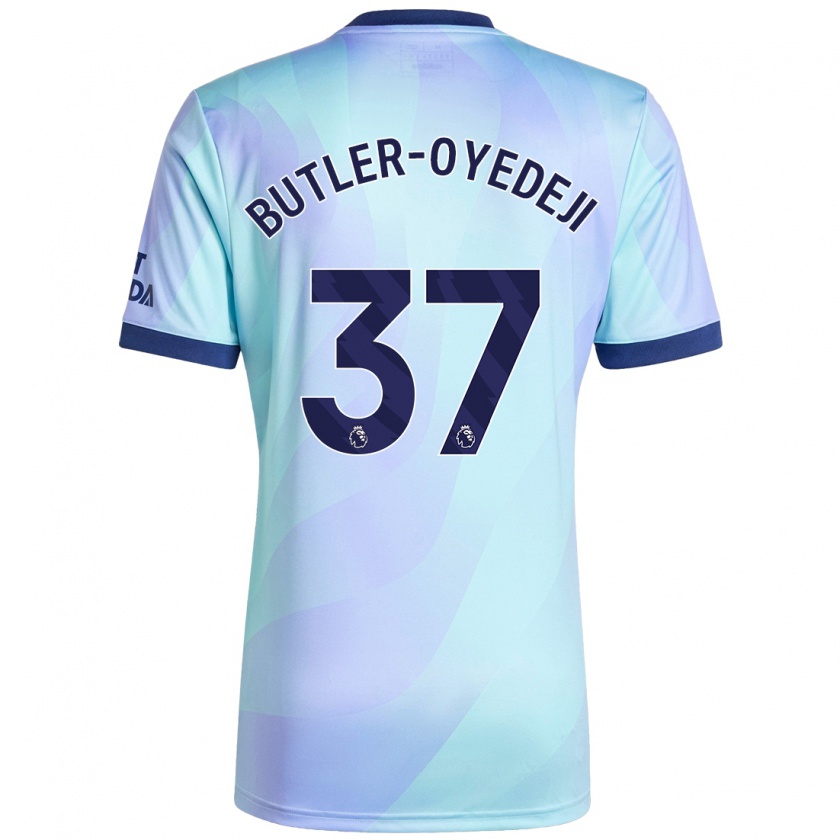 Kandiny Deti Nathan Butler-Oyedeji #37 Aqua Dresy Tretia Csapatmez 2024/25 Triĭká