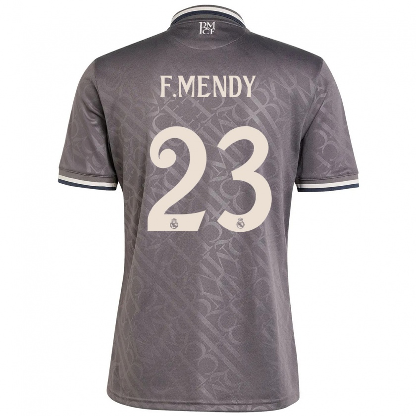 Kandiny Deti Ferland Mendy #23 Drevené Uhlie Dresy Tretia Csapatmez 2024/25 Triĭká