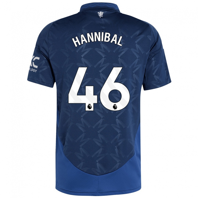 Kandiny Muži Hannibal #46 Indigo Dresy Idegenbeli Csapatmez 2024/25 Triĭká