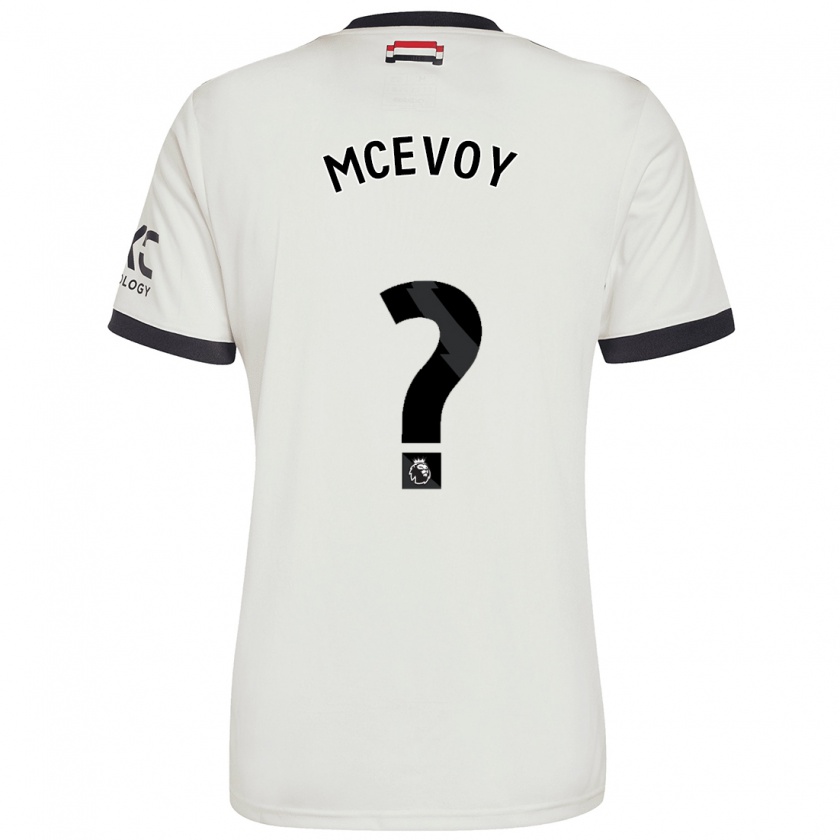 Kandiny Muži Jay Mcevoy #0 Off White Dresy Tretia Csapatmez 2024/25 Triĭká