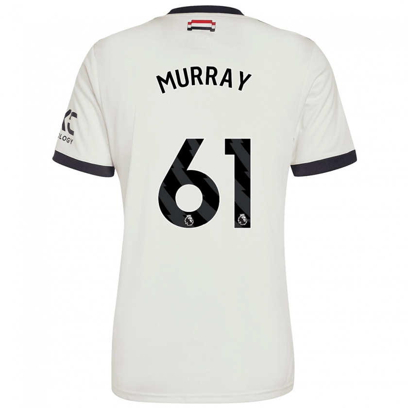 Kandiny Muži Sam Murray #61 Off White Dresy Tretia Csapatmez 2024/25 Triĭká