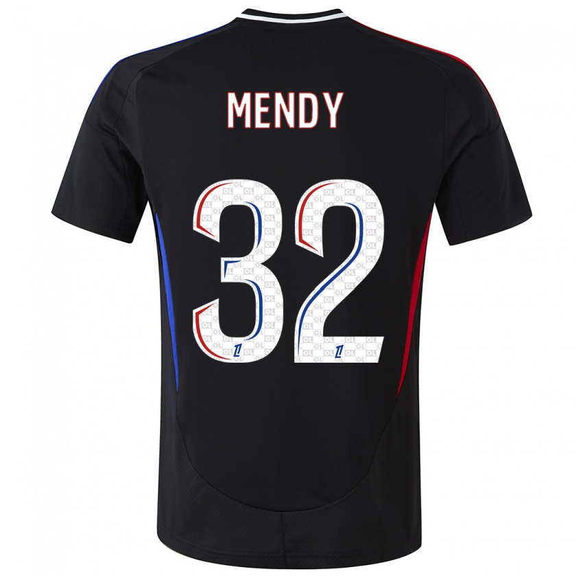 Kandiny Deti Maeline Mendy #32 Čierna Dresy Idegenbeli Csapatmez 2024/25 Triĭká