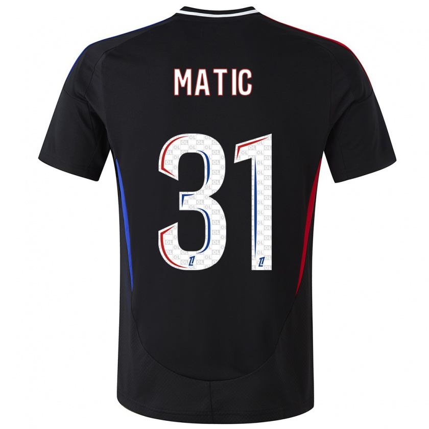 Kandiny Muži Nemanja Matic #31 Čierna Dresy Idegenbeli Csapatmez 2024/25 Triĭká