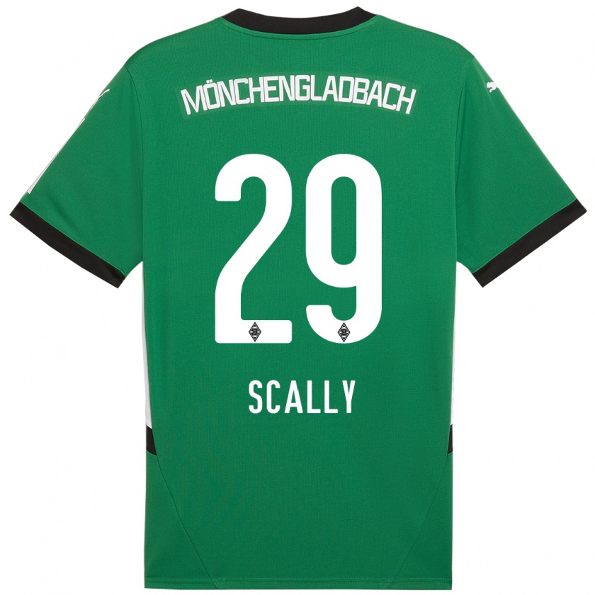 Kandiny Ženy Joe Scally #29 Zelená Biela Dresy Idegenbeli Csapatmez 2024/25 Triĭká