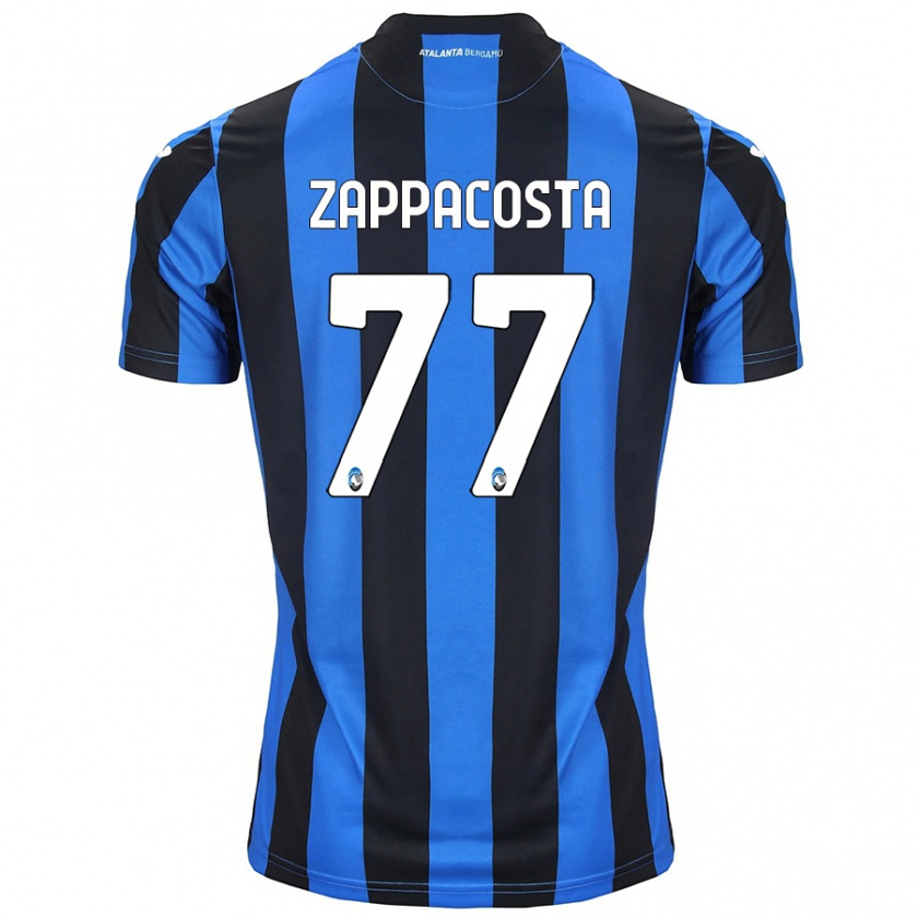 Kandiny Deti Davide Zappacosta #77 Modrá Čierna Dresy Hazai Csapatmez 2024/25 Triĭká