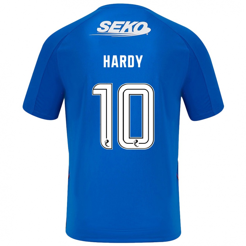 Kandiny Muži Rio Hardy #10 Tmavo Modrá Dresy Hazai Csapatmez 2024/25 Triĭká