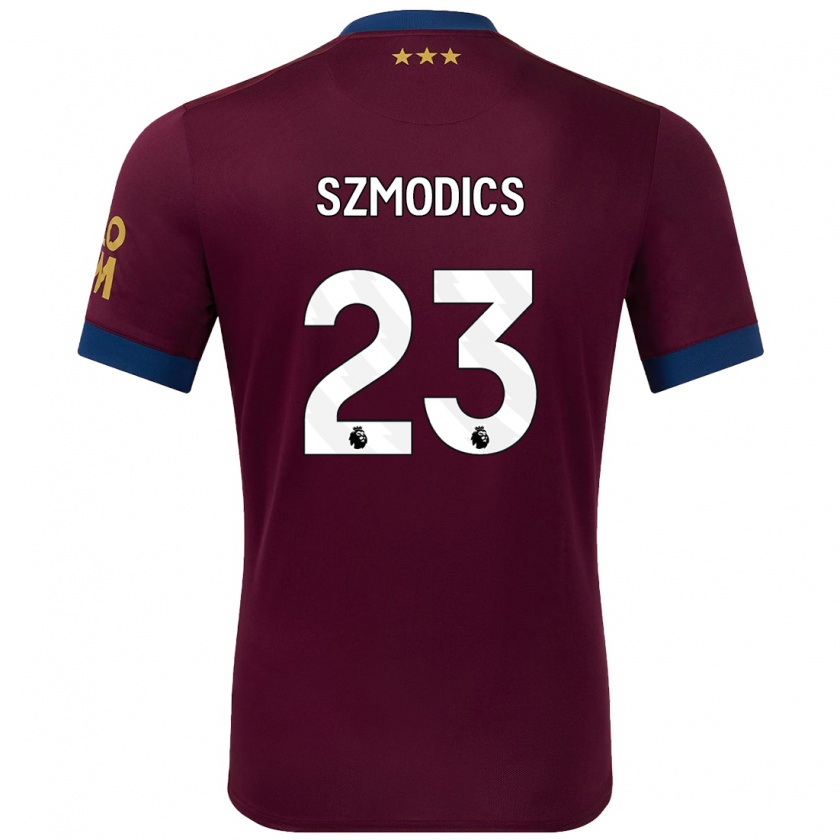 Kandiny Ženy Sammie Szmodics #23 Hnedá Dresy Idegenbeli Csapatmez 2024/25 Triĭká