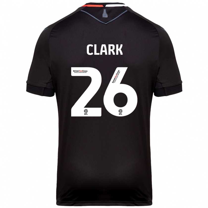 Kandiny Deti Ciaran Clark #26 Čierna Dresy Idegenbeli Csapatmez 2024/25 Triĭká