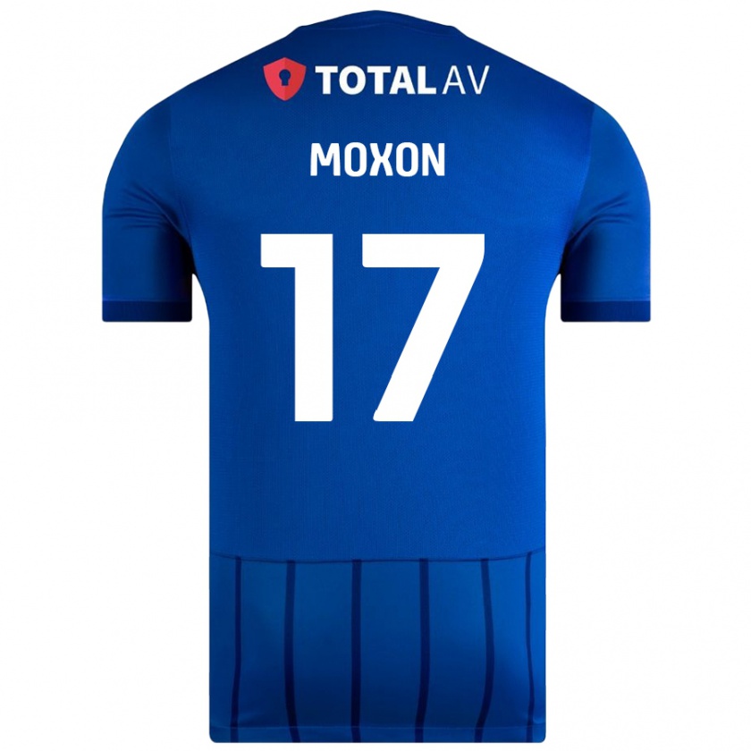 Kandiny Deti Owen Moxon #17 Modrá Dresy Hazai Csapatmez 2024/25 Triĭká