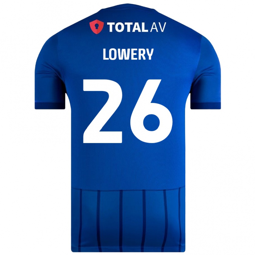 Kandiny Deti Tom Lowery #26 Modrá Dresy Hazai Csapatmez 2024/25 Triĭká