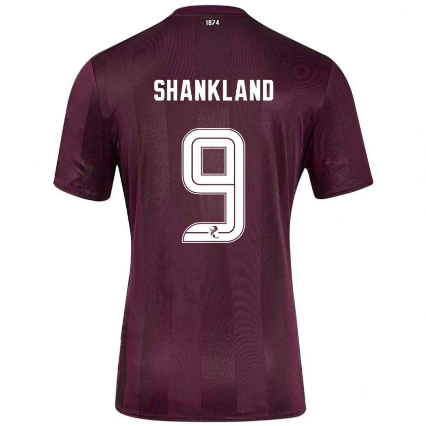 Kandiny Deti Lawrence Shankland #9 Burgundsko Dresy Hazai Csapatmez 2024/25 Triĭká