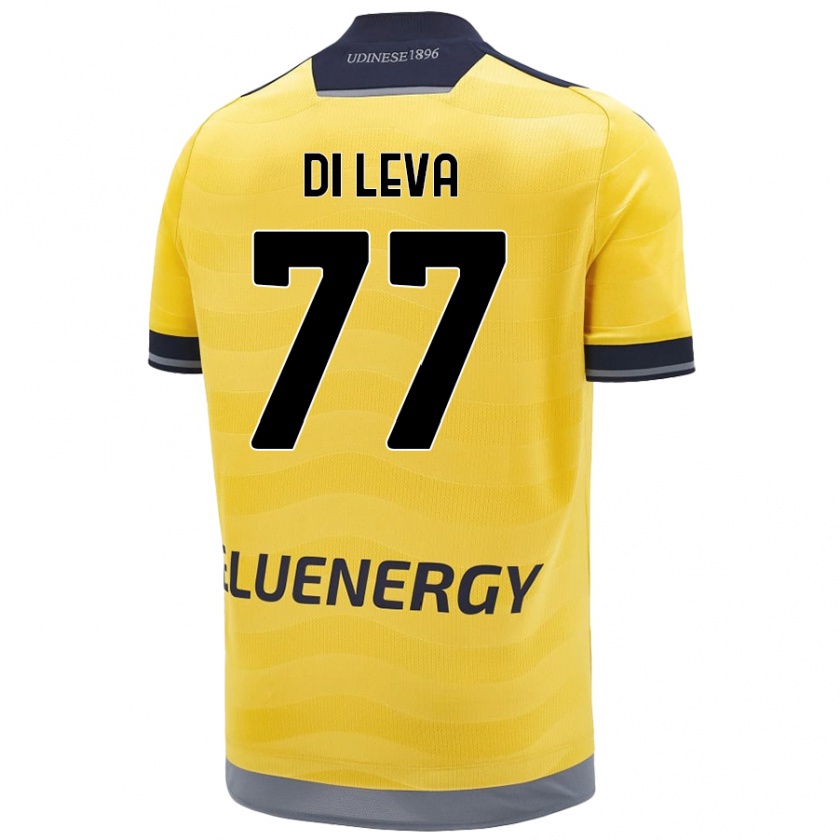 Kandiny Deti Vincenzo Di Leva #77 Zlatý Dresy Idegenbeli Csapatmez 2024/25 Triĭká