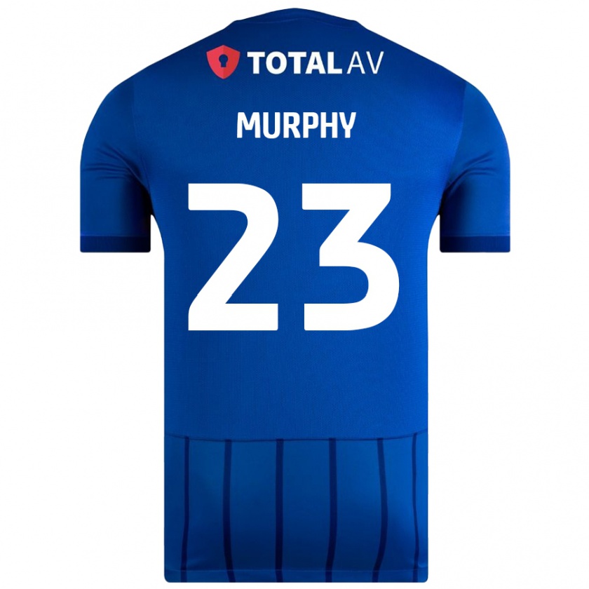 Kandiny Muži Josh Murphy #23 Modrá Dresy Hazai Csapatmez 2024/25 Triĭká