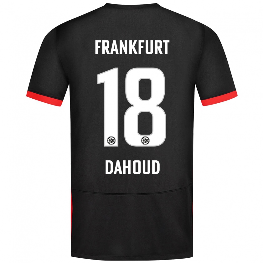 Kandiny Deti Mahmoud Dahoud #18 Čierna Dresy Idegenbeli Csapatmez 2024/25 Triĭká