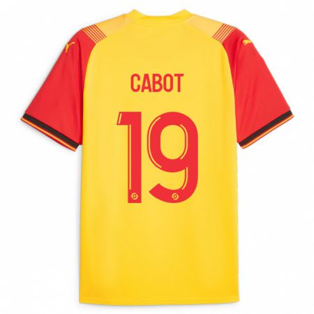 Kandiny Ženy Jimmy Cabot #19 Žltá Dresy Hazai Csapatmez 2023/24 Triĭká