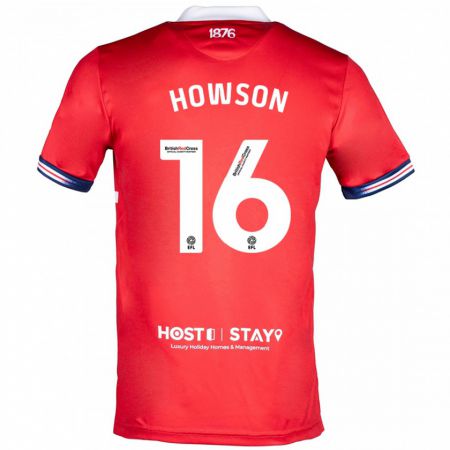 Kandiny Muži Jonathan Howson #16 Červená Dresy Hazai Csapatmez 2023/24 Triĭká