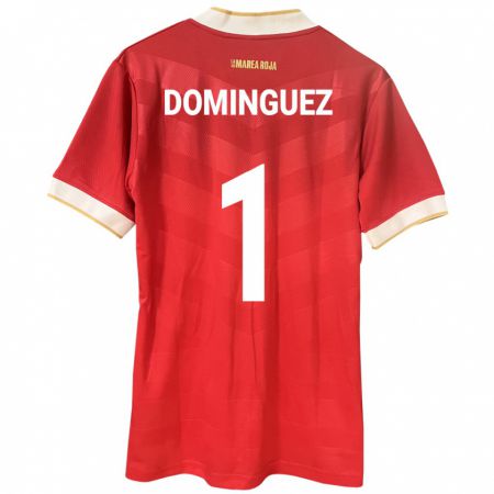 Kandiny Deti Panama Valeska Domínguez #1 Červená Dresy Hazai Csapatmez 24-26 Triĭká