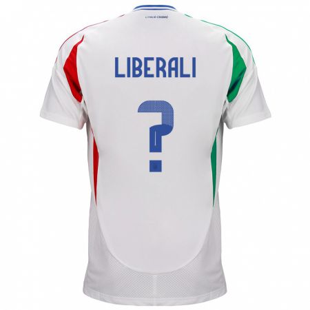 Kandiny Deti Taliansko Mattia Liberali #0 Biely Dresy Idegenbeli Csapatmez 24-26 Triĭká