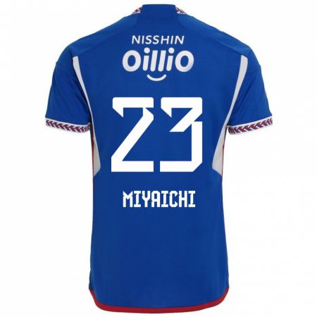 Kandiny Deti Ryo Miyaichi #23 Modrá Biela Červená Dresy Hazai Csapatmez 2024/25 Triĭká