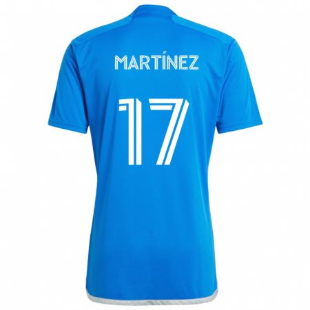 Kandiny Deti Josef Martínez #17 Modrá Biela Dresy Hazai Csapatmez 2024/25 Triĭká