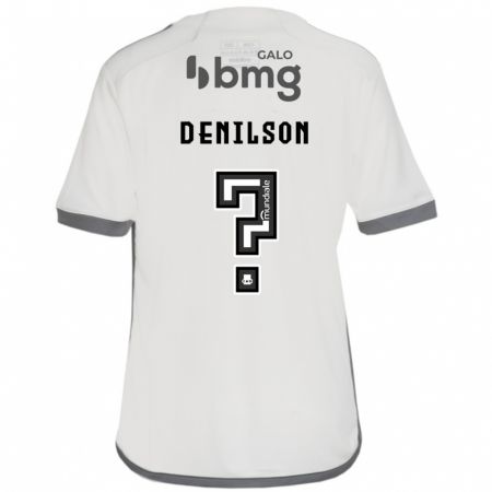 Kandiny Deti Denilson #0 Biela Dresy Idegenbeli Csapatmez 2024/25 Triĭká