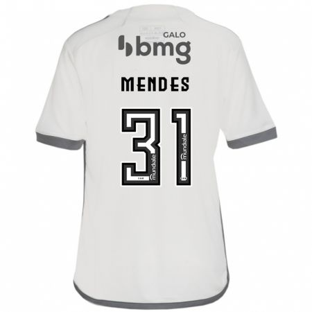 Kandiny Muži Matheus Mendes #31 Biela Dresy Idegenbeli Csapatmez 2024/25 Triĭká