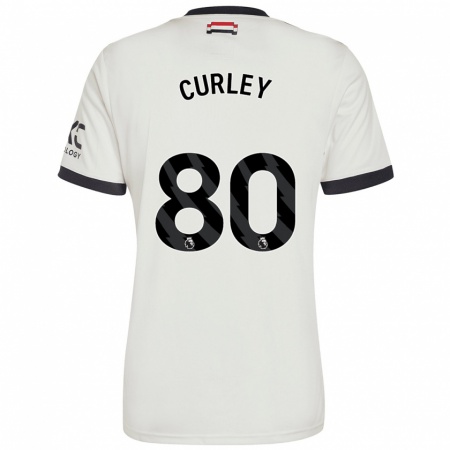 Kandiny Deti Ruben Curley #80 Off White Dresy Tretia Csapatmez 2024/25 Triĭká