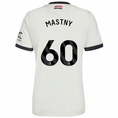 Kandiny Deti Ondrej Mastny #60 Off White Dresy Tretia Csapatmez 2024/25 Triĭká