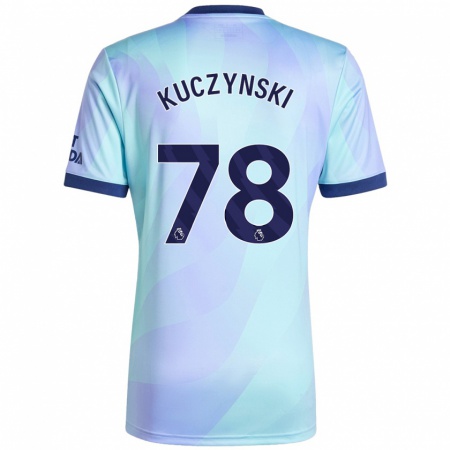 Kandiny Deti Max Kuczynski #78 Aqua Dresy Tretia Csapatmez 2024/25 Triĭká