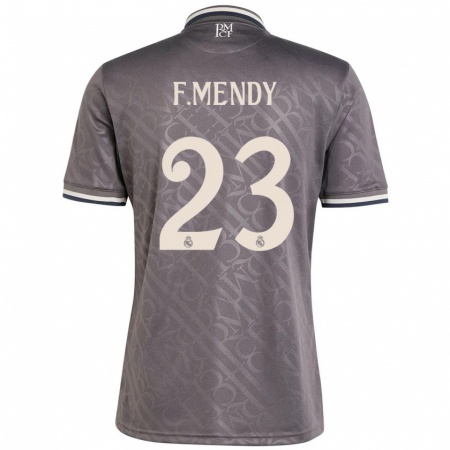 Kandiny Deti Ferland Mendy #23 Drevené Uhlie Dresy Tretia Csapatmez 2024/25 Triĭká