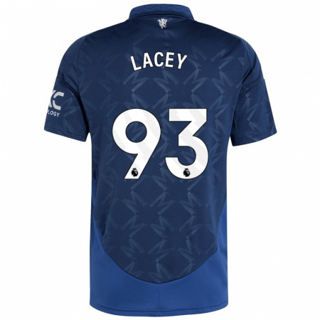 Kandiny Muži Shea Lacey #93 Indigo Dresy Idegenbeli Csapatmez 2024/25 Triĭká