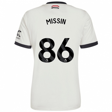 Kandiny Muži Ashton Missin #86 Off White Dresy Tretia Csapatmez 2024/25 Triĭká