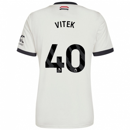 Kandiny Muži Radek Vitek #40 Off White Dresy Tretia Csapatmez 2024/25 Triĭká