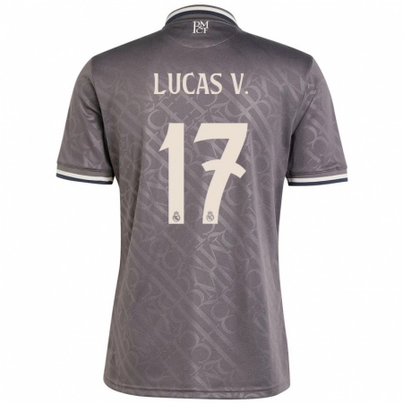 Kandiny Muži Lucas Vázquez #17 Drevené Uhlie Dresy Tretia Csapatmez 2024/25 Triĭká