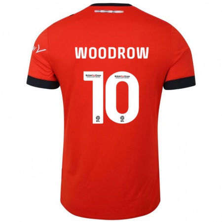 Kandiny Deti Cauley Woodrow #10 Oranžová Čierna Dresy Hazai Csapatmez 2024/25 Triĭká