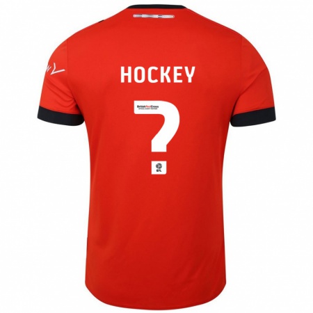 Kandiny Deti Cai Hockey #0 Oranžová Čierna Dresy Hazai Csapatmez 2024/25 Triĭká