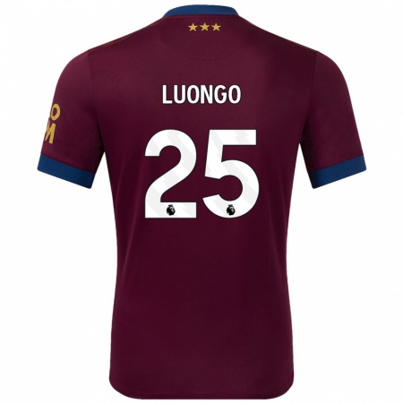 Kandiny Muži Massimo Luongo #25 Hnedá Dresy Idegenbeli Csapatmez 2024/25 Triĭká