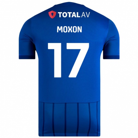 Kandiny Deti Owen Moxon #17 Modrá Dresy Hazai Csapatmez 2024/25 Triĭká